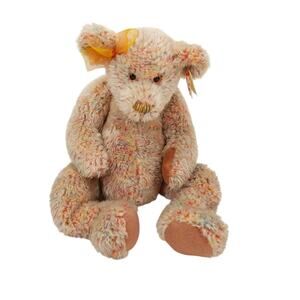 Ty Classic Razzmatazz Frosted Orange Bear Plush Stuffed Animal Toy 2000